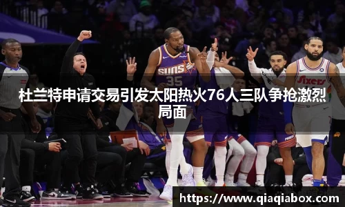 杜兰特申请交易引发太阳热火76人三队争抢激烈局面